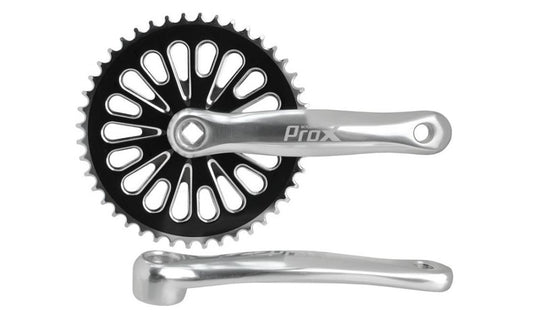 Vändakomplekt ProX Cruiser Alu 1-käik 44T 170mm hõbe