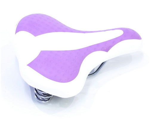 City saddle Selle Monte Grappa colour white-purple